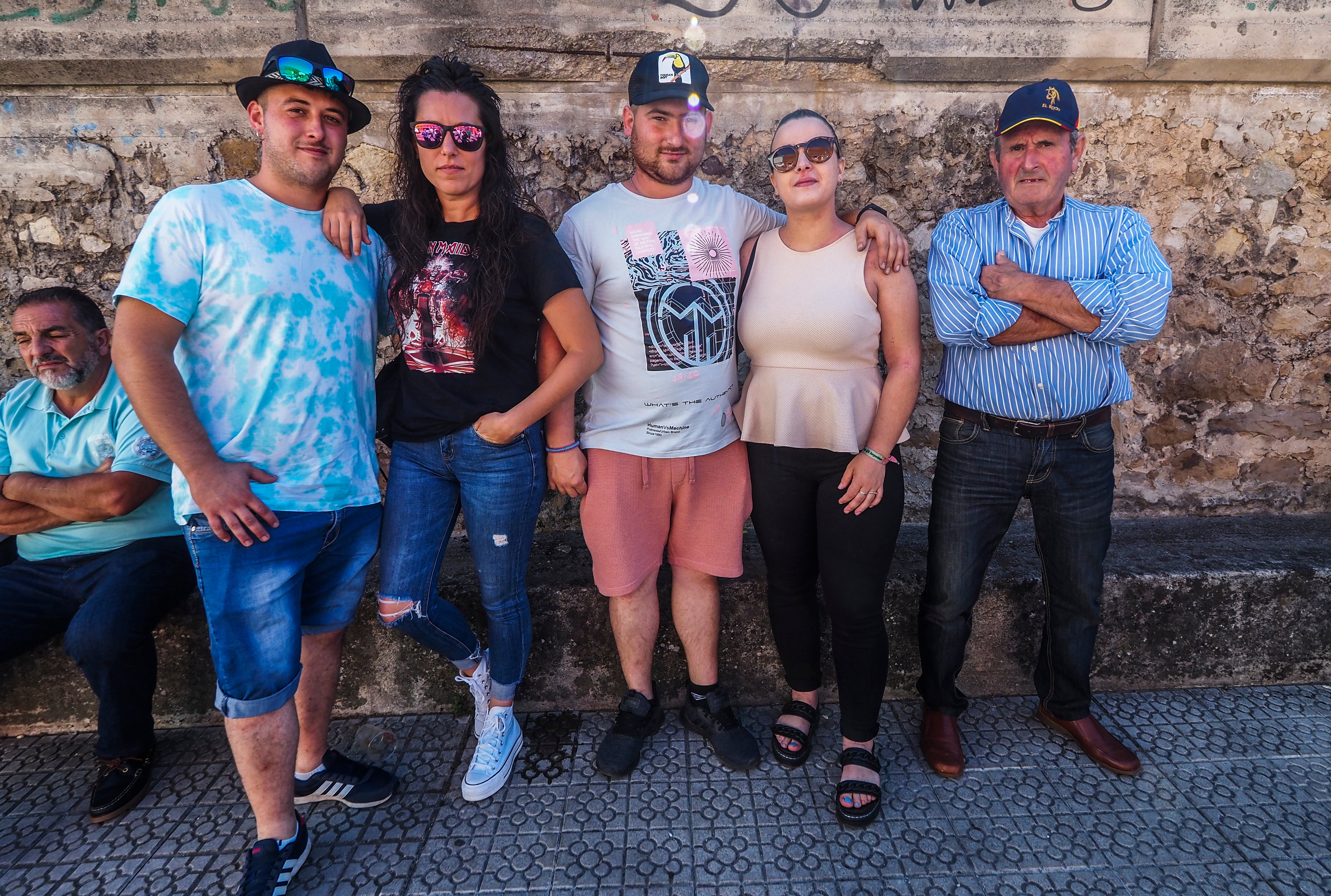 Iván Sierra Pelayo, Tamara Gancedo Ruiz, Roberto López Pelayo, Ainhoa González Galán y José Manuel Pérez.