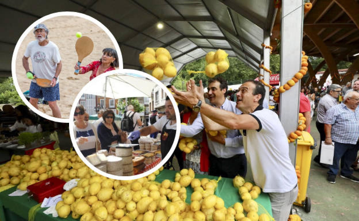 Los Limones Solidarios de Novales, el Mercado Campurriano de Reinosa y el torneo de palas de Cuchía entre los planes del fin de semana. 