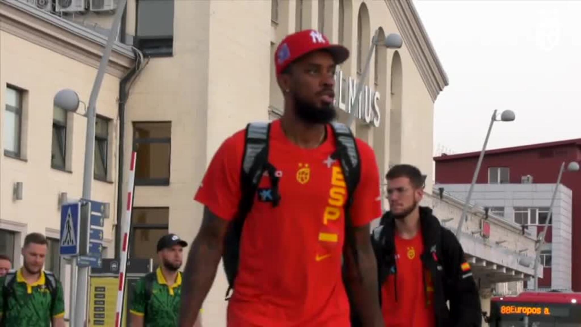 La selección de baloncesto ya está en Lituania