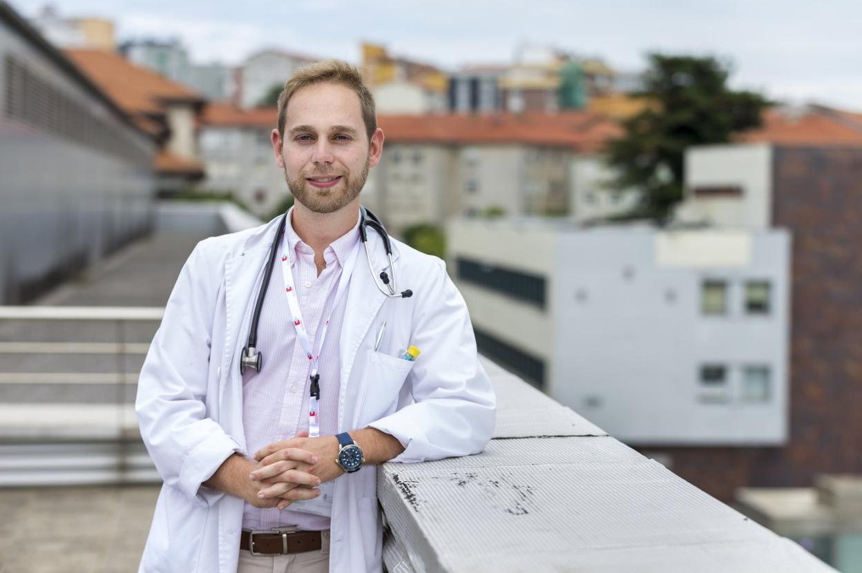 Jaime López, médico del servicio de Alergología del Hospital Valdecilla. 