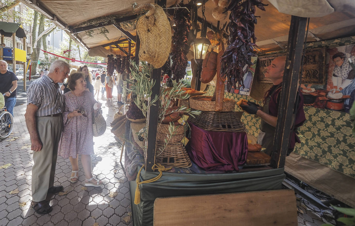 Mercado Romano en la Alameda de Oviedo.