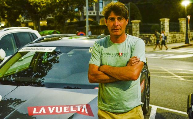 ván Gutiérrez, que anunció su retirada en 2014, sigue muy vinculado al mundo del ciclismo. 