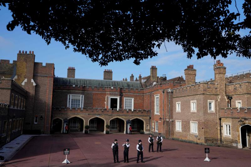 El palacio de St. James, donde ha tenido lugar la ceremonia.