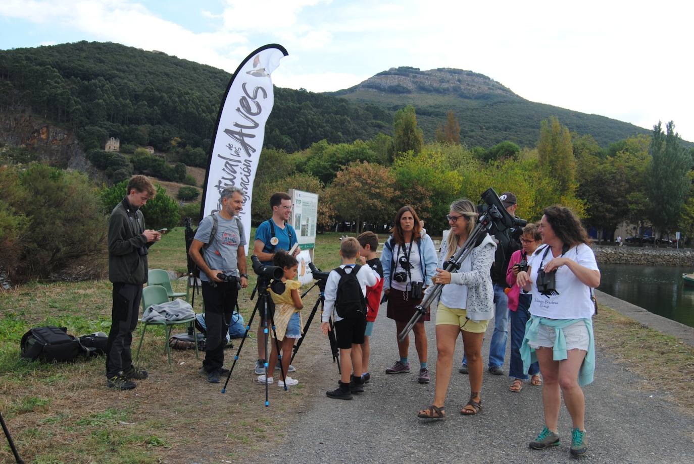 Fotos: Festival de Migración de las Aves en las marismas de Santoña