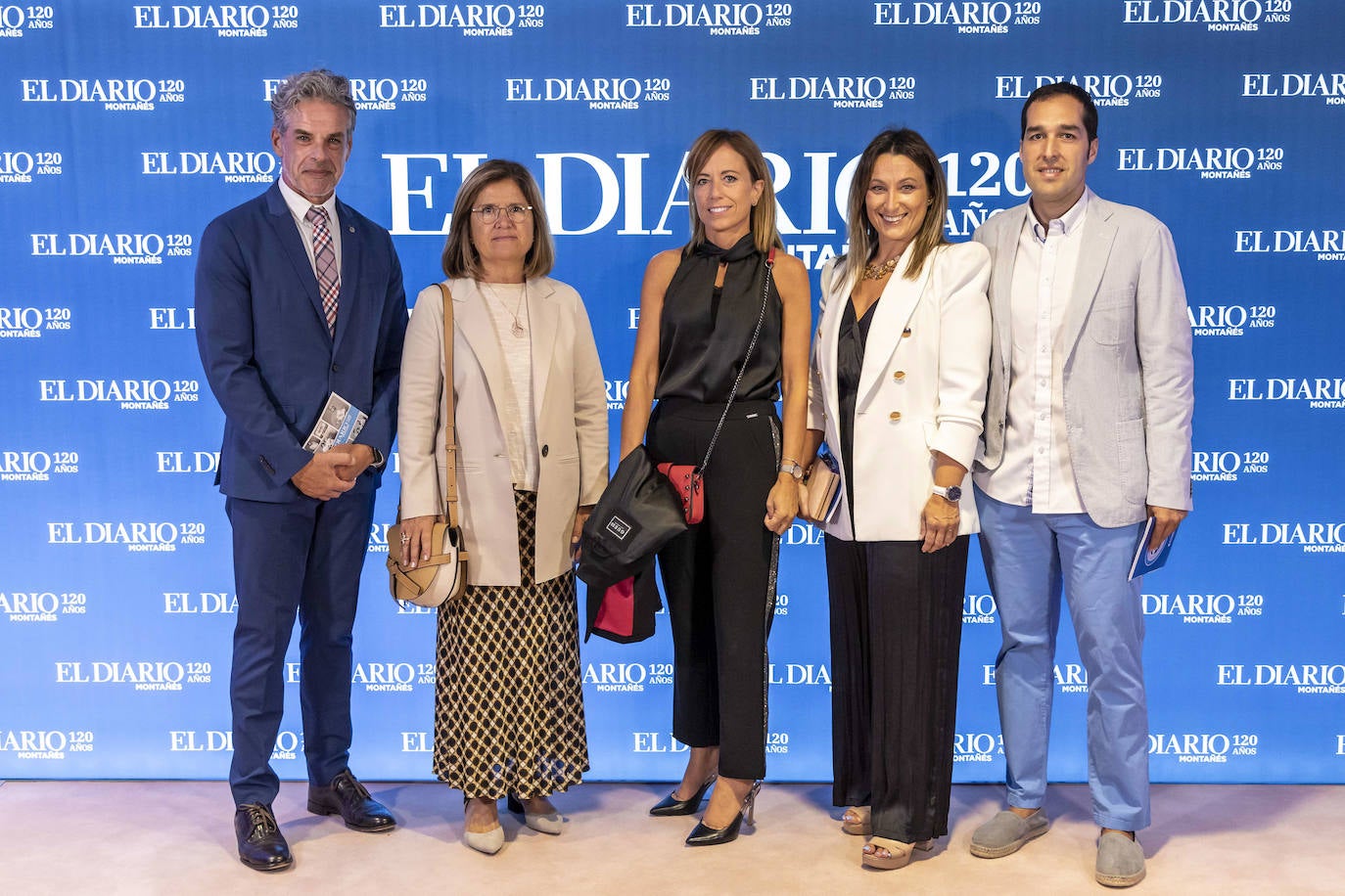 Iñaki Bedia (izquierda), Ángeles Pérez, Eva Magaldi, Marta Redondo y Jesús Fuente.