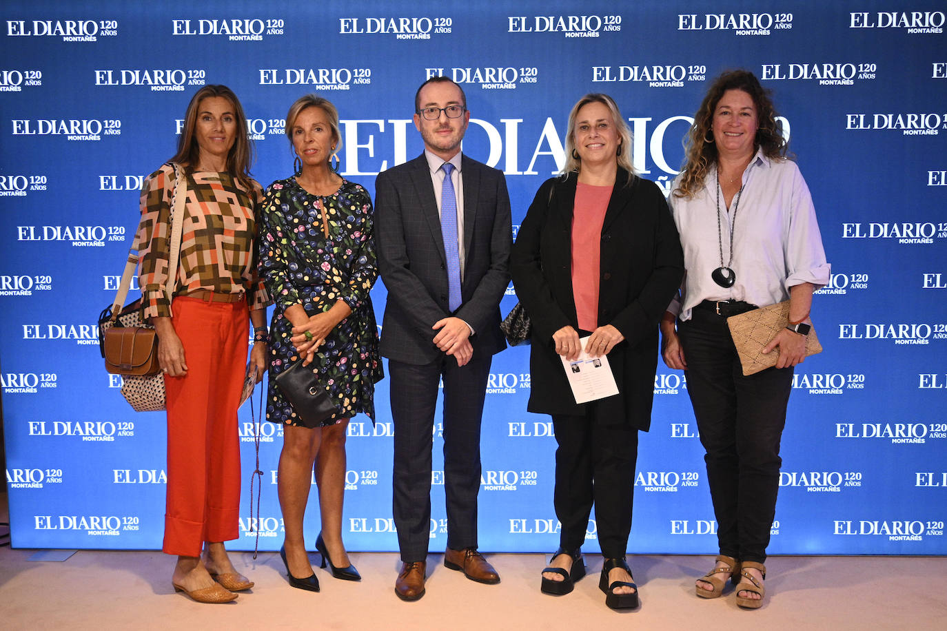 Elena Palacio (izquierda), Elena Botín, Pedro Duplá, Marina Bolado y Eva Rodríguez.