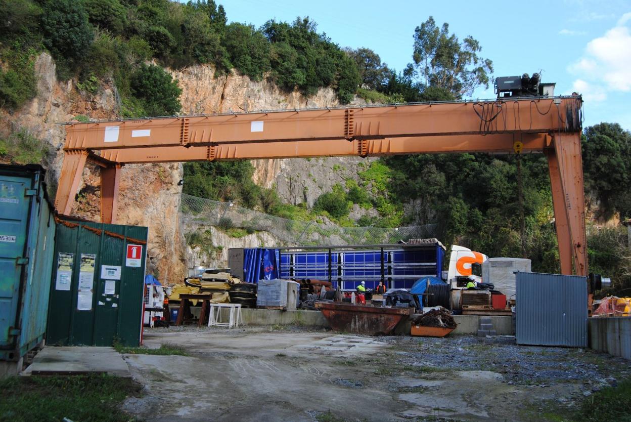 Los trabajos para la construcción de la tuneladora llevan paralizados desde el año 2017. 