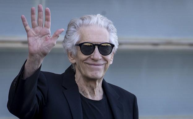 David Cronenberg en San Sebastián.