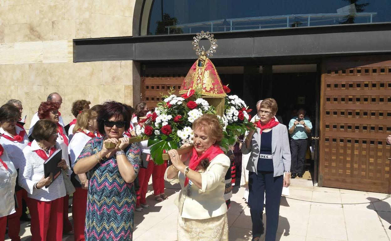 Imagen de archivo de la romería de la Bien Aparecida en la Casa de Cantabria en Madrid