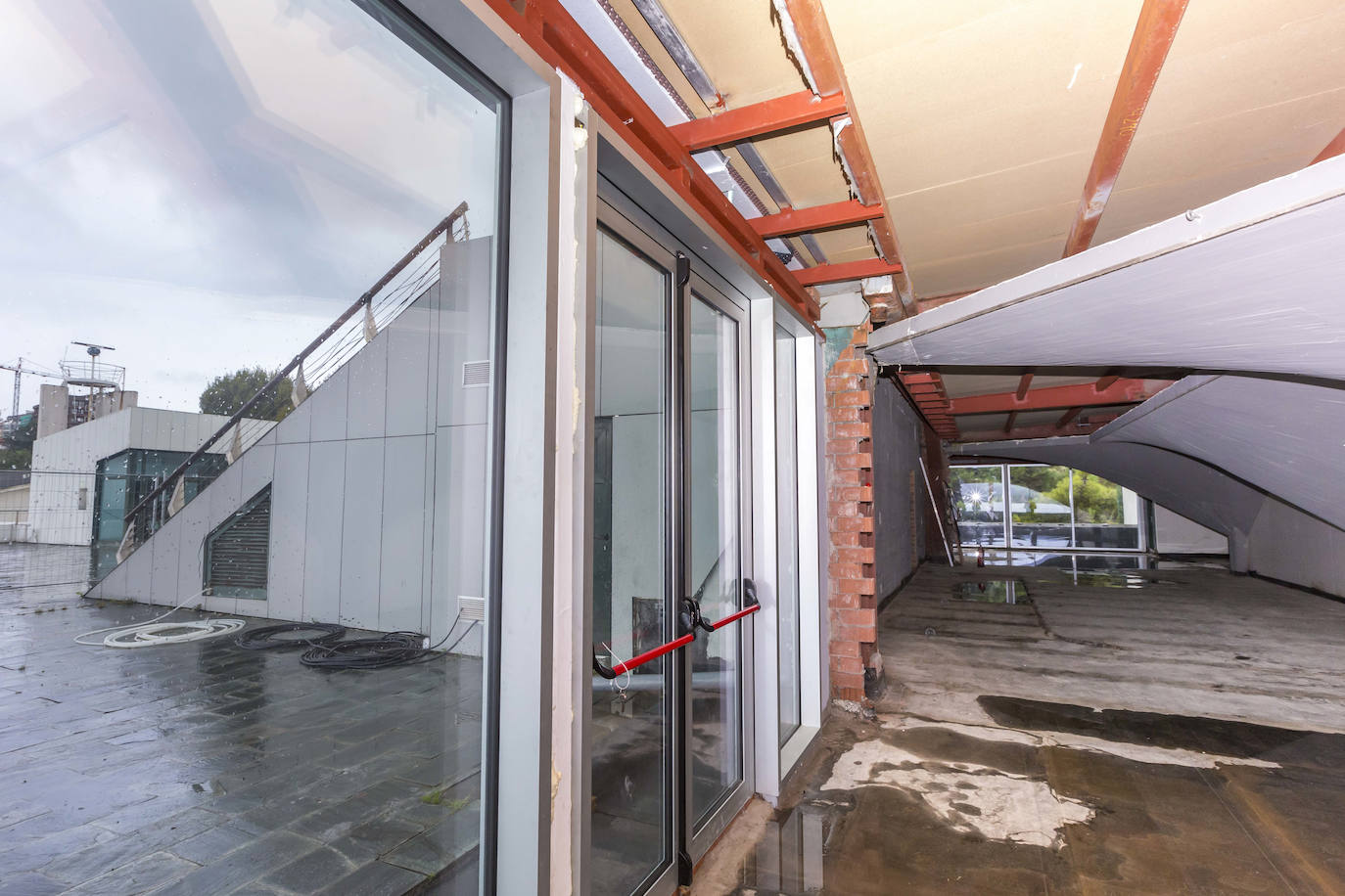 Fotos: Visita a las obras del Museo Marítimo