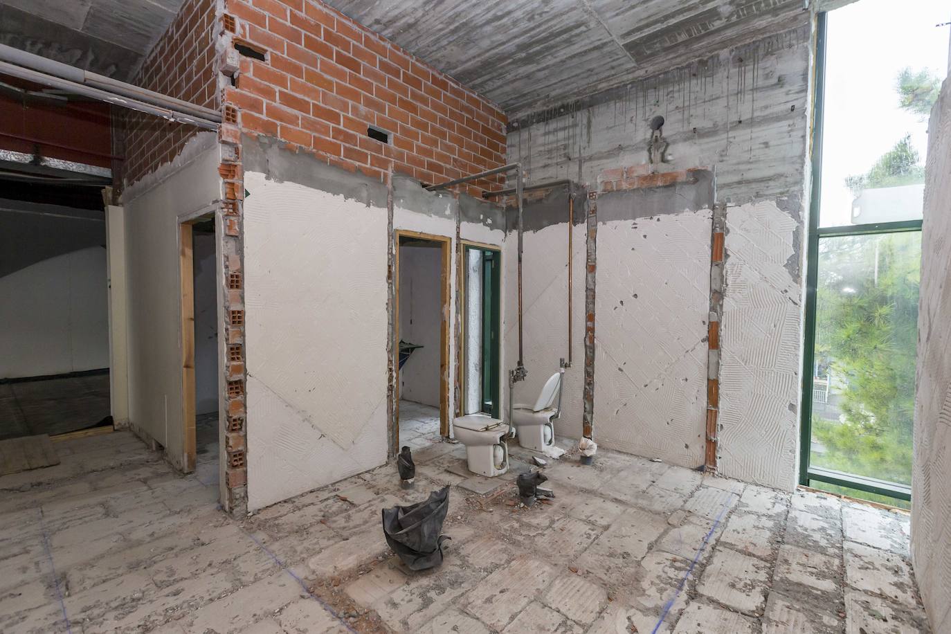 Fotos: Visita a las obras del Museo Marítimo