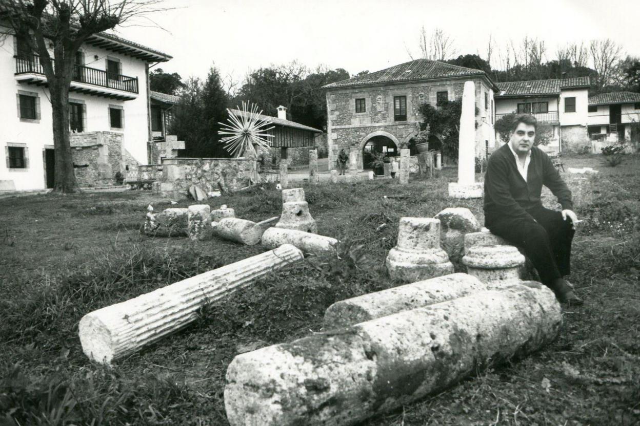 Iribarnegaray Jado, en San Román de Escalante, a principio de los años 90. 