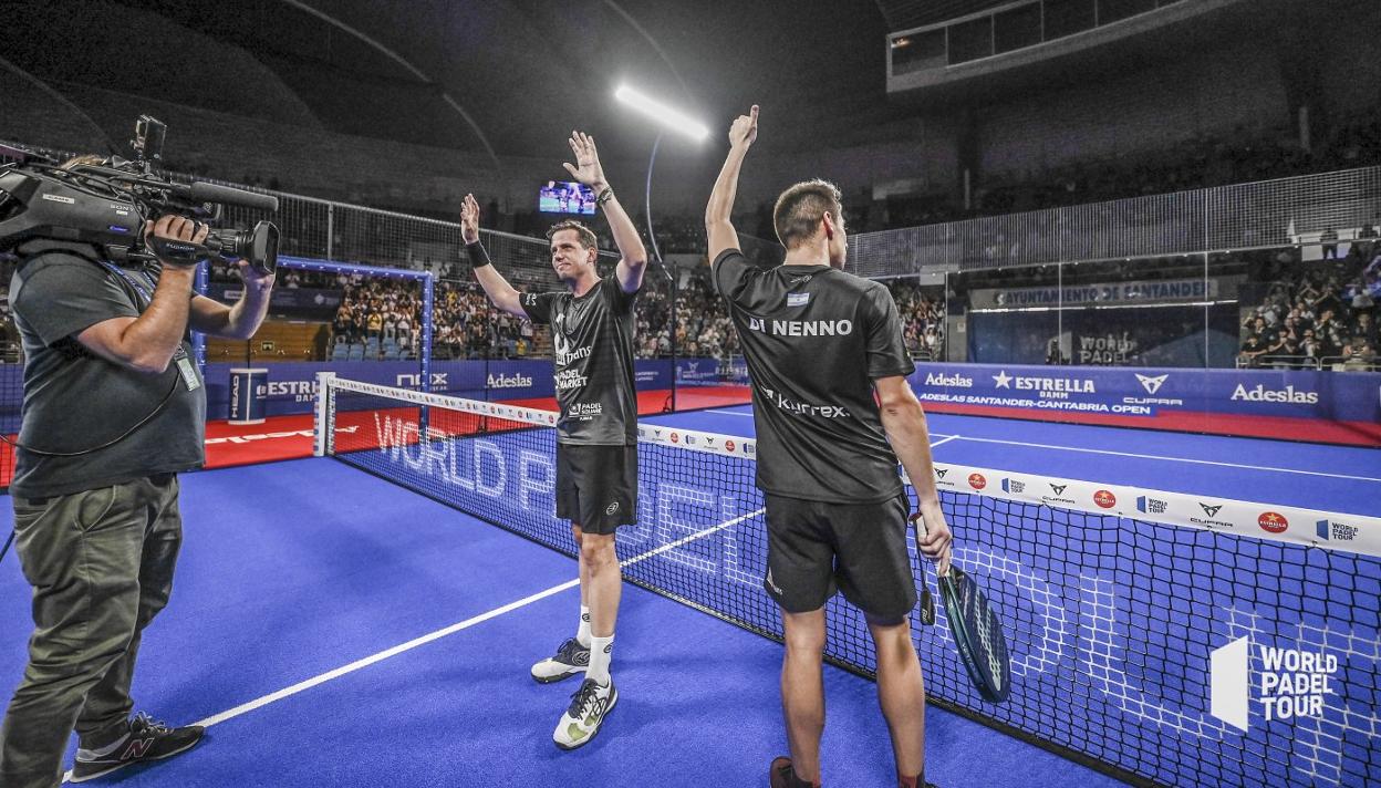 Paquito Navarro y Martin Di Nenno, ganadores del Santander-Cantabria Open tras arrasar en la final a Bela y Coello. WPT