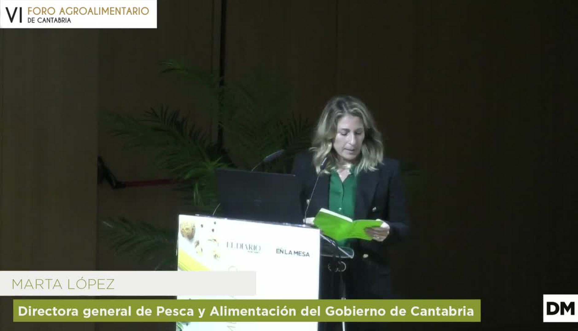 Así clausuró el VI Foro Agroalimentario de Cantabria la directora general de Pesca, Marta López