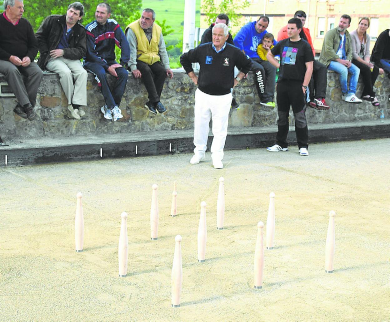 Manuel Cipritia, durante una partida. 