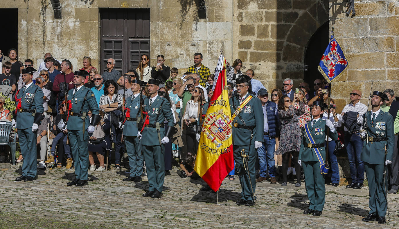 Fotos: Imágenes del acto de la Guardia Civil en Santillana del Mar