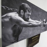 Una de las fotografías expuesta en Valdecilla que muestra la impotencia.