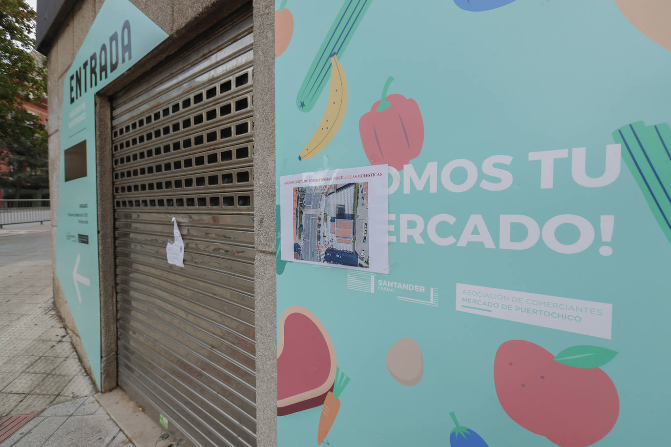 Fotos: Obras en el Mercado de Puertochico