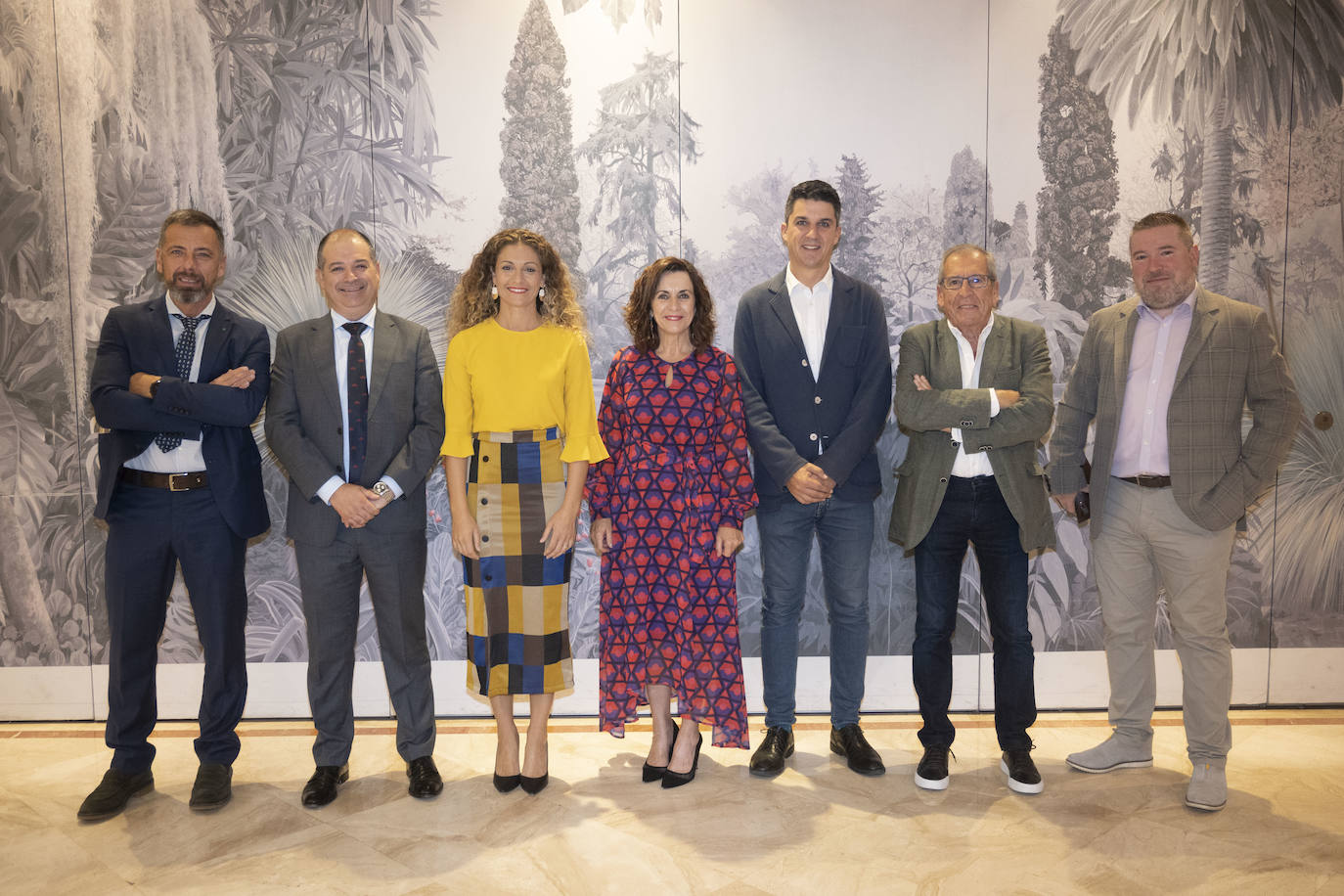 José Luis Varea, Rubén Calderón, Ainoa Quiñones, Ana Belén Álvarez, Daniel Fernández, Víctor Gijón y Héctor Sánchez.