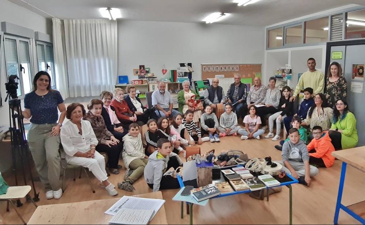 Participantes en el proyecto de la Fundación Miguel Delibes.