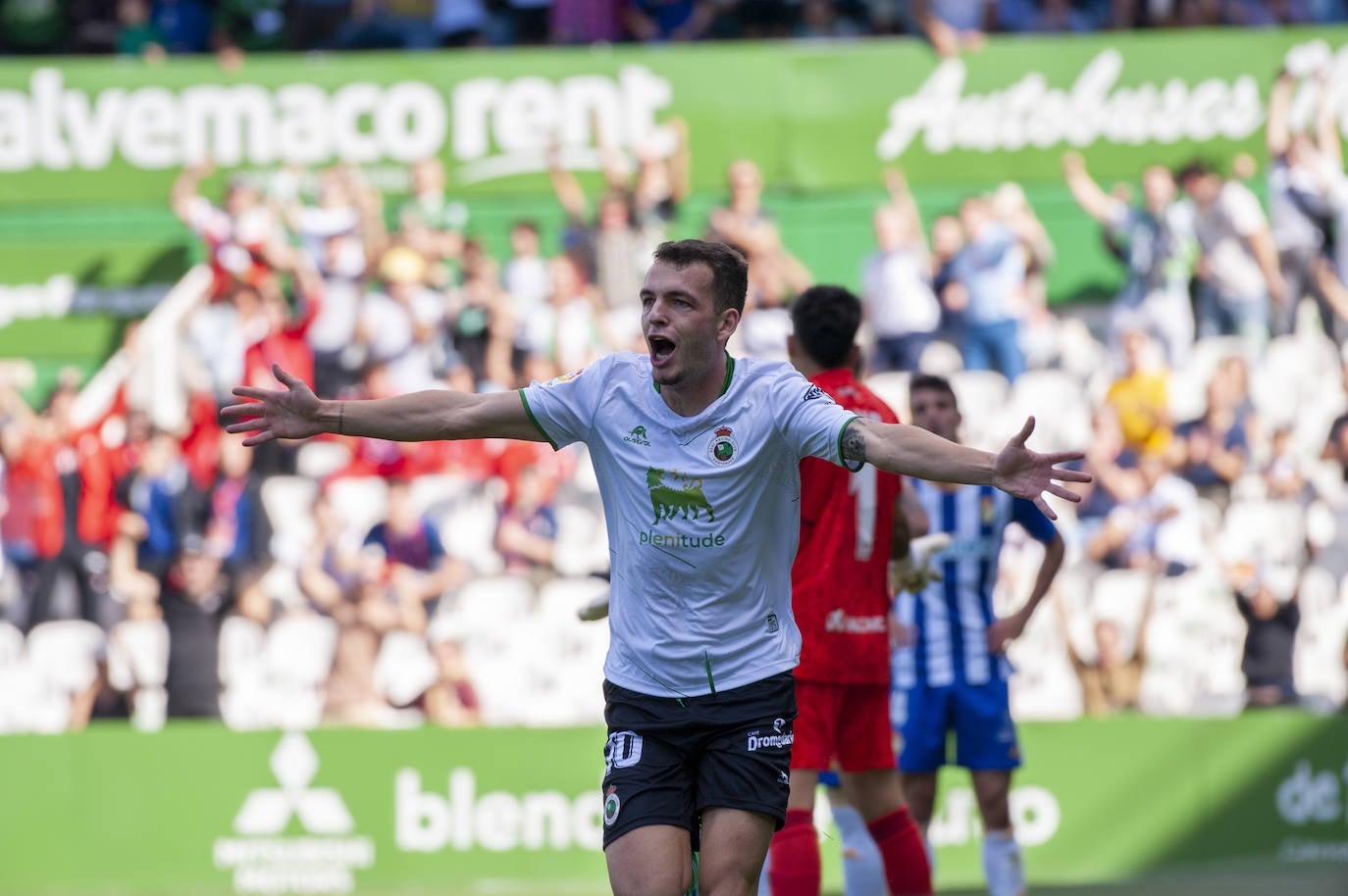 Fotos: Imágenes del Racing-Ponferradina