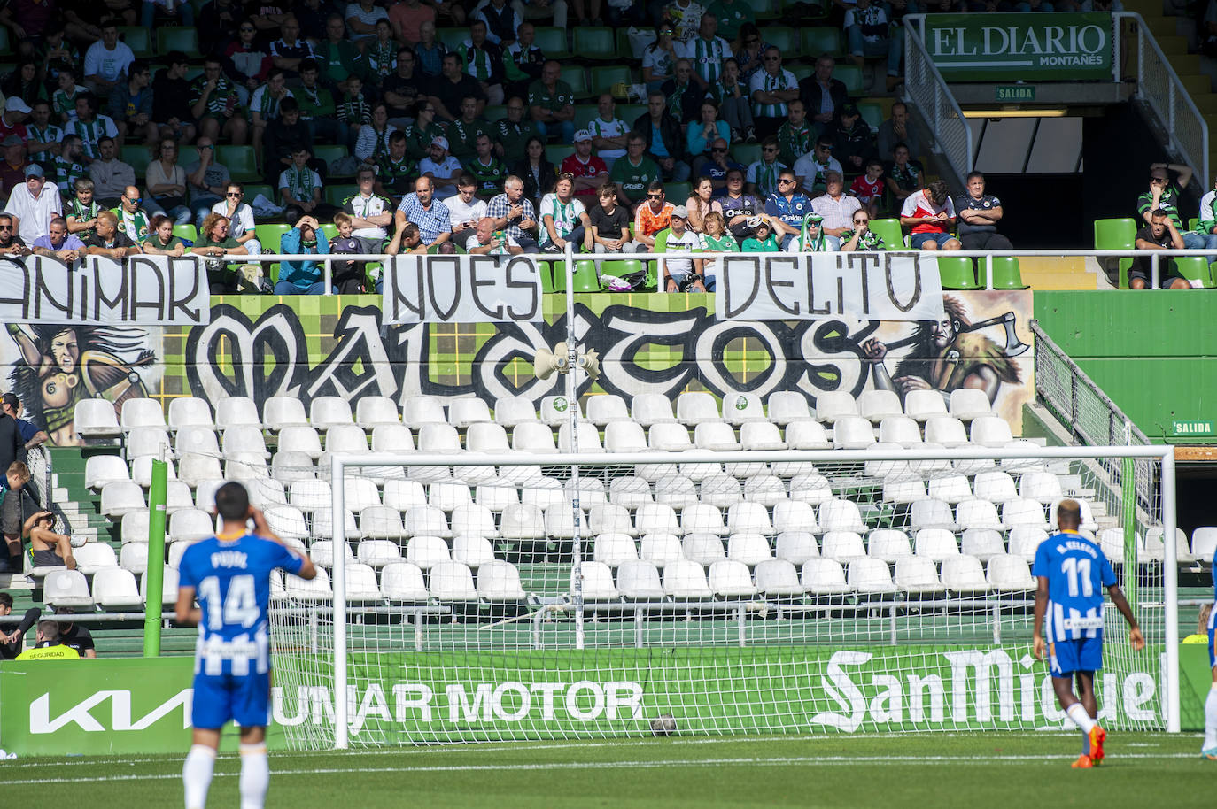 Fotos: Imágenes del Racing-Ponferradina