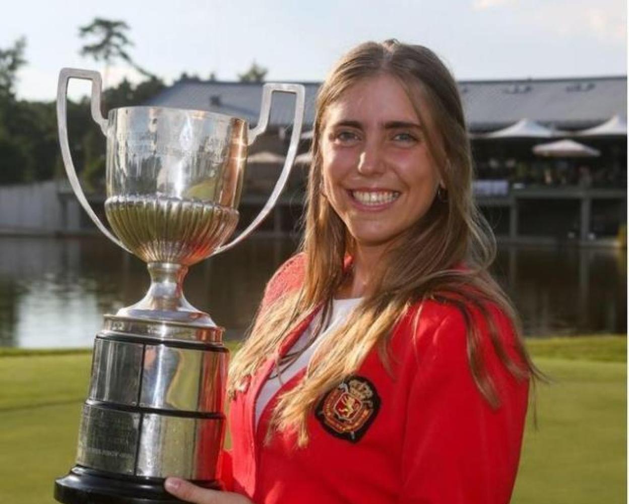 Imagen de archivo de Celia Barquín, cuando se proclamó campeona de España absoluta.