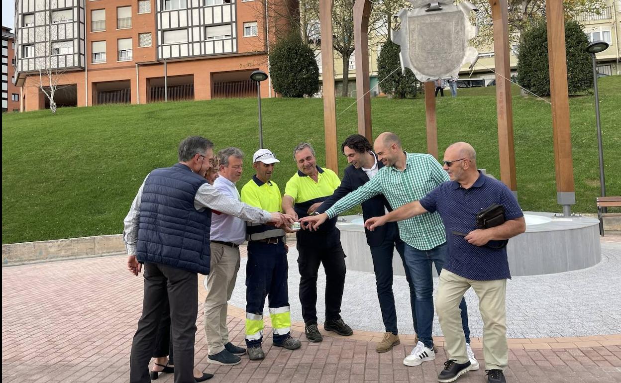 El Astillero rememora sus raíces en el parque de Orconera