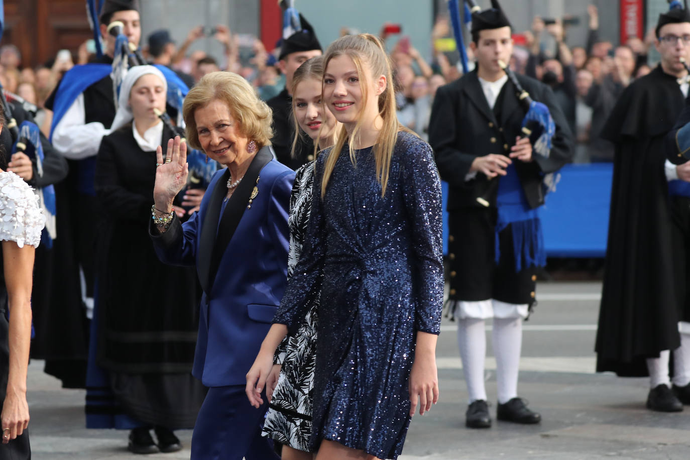 Fotos: Los diseños que pisaron la alfombra azul de los Premios Princesa