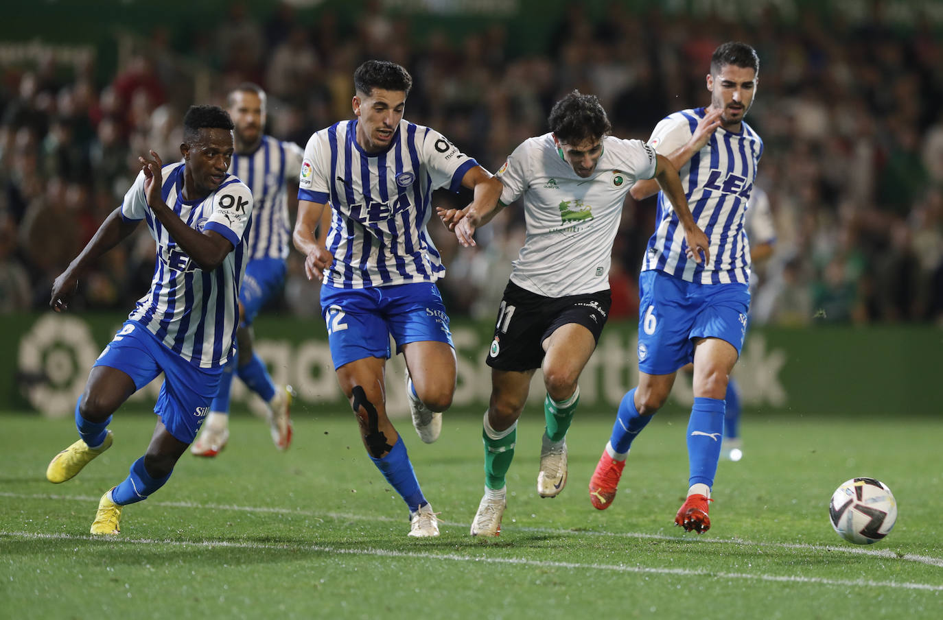 Fotos: El Racing-Alavés, en imágenes