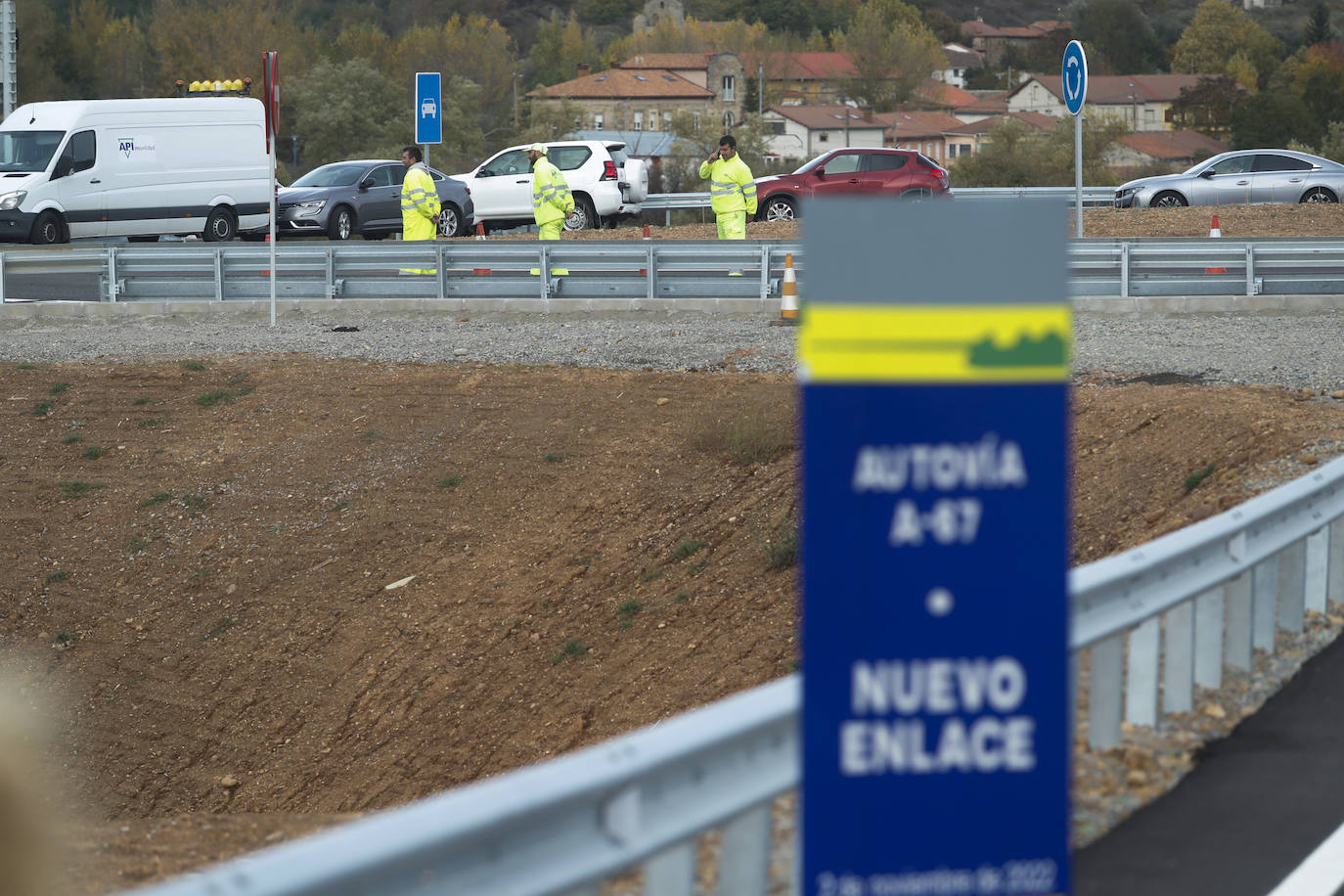 Fotos: La inaguración del enlace de Quintanilla de las Torres, en imágenes