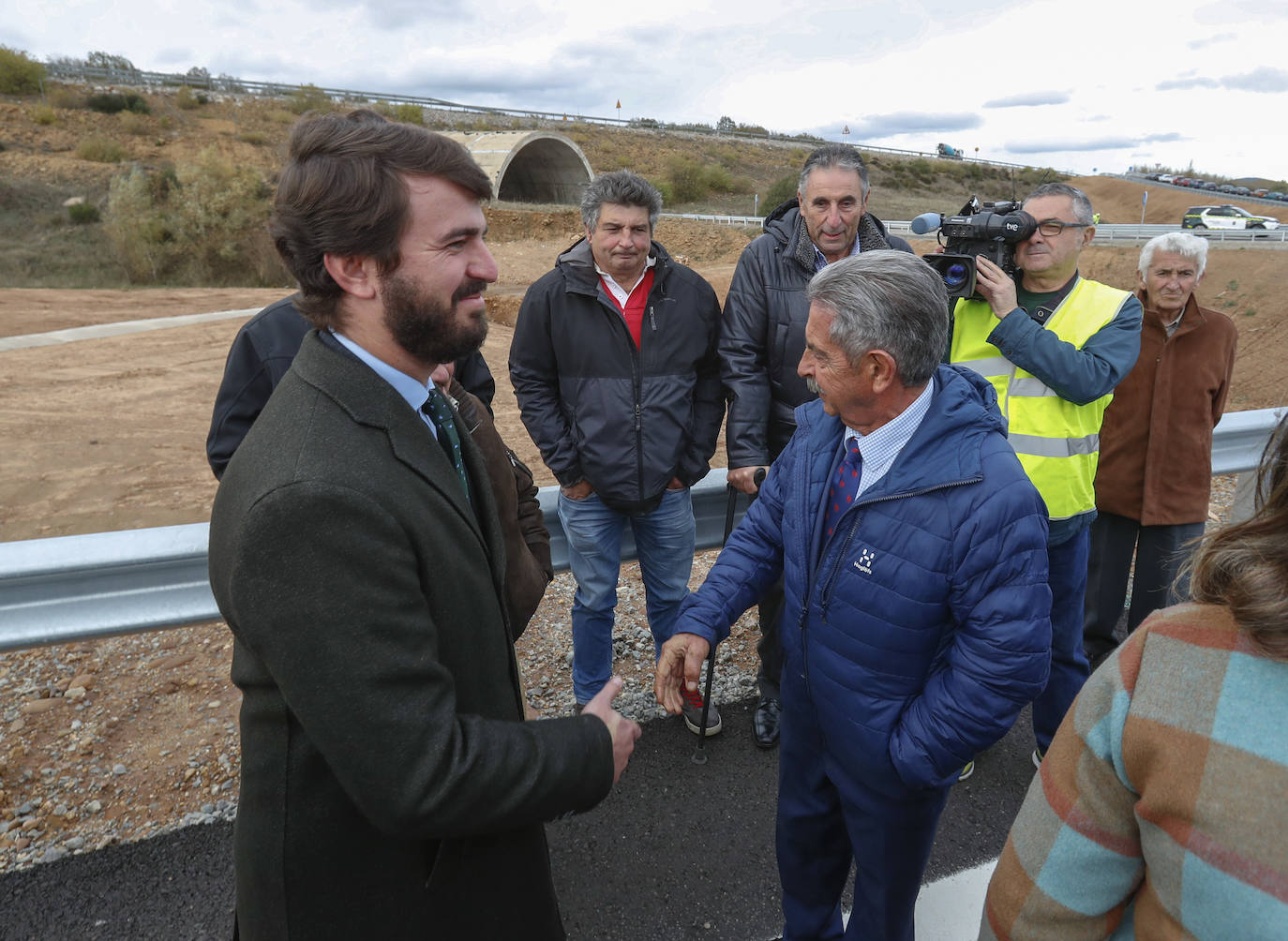 Fotos: La inaguración del enlace de Quintanilla de las Torres, en imágenes