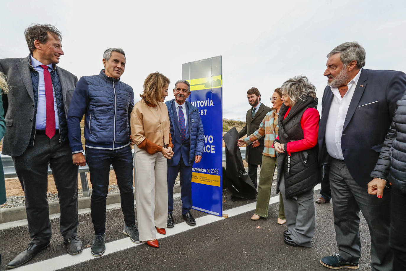 Fotos: La inaguración del enlace de Quintanilla de las Torres, en imágenes