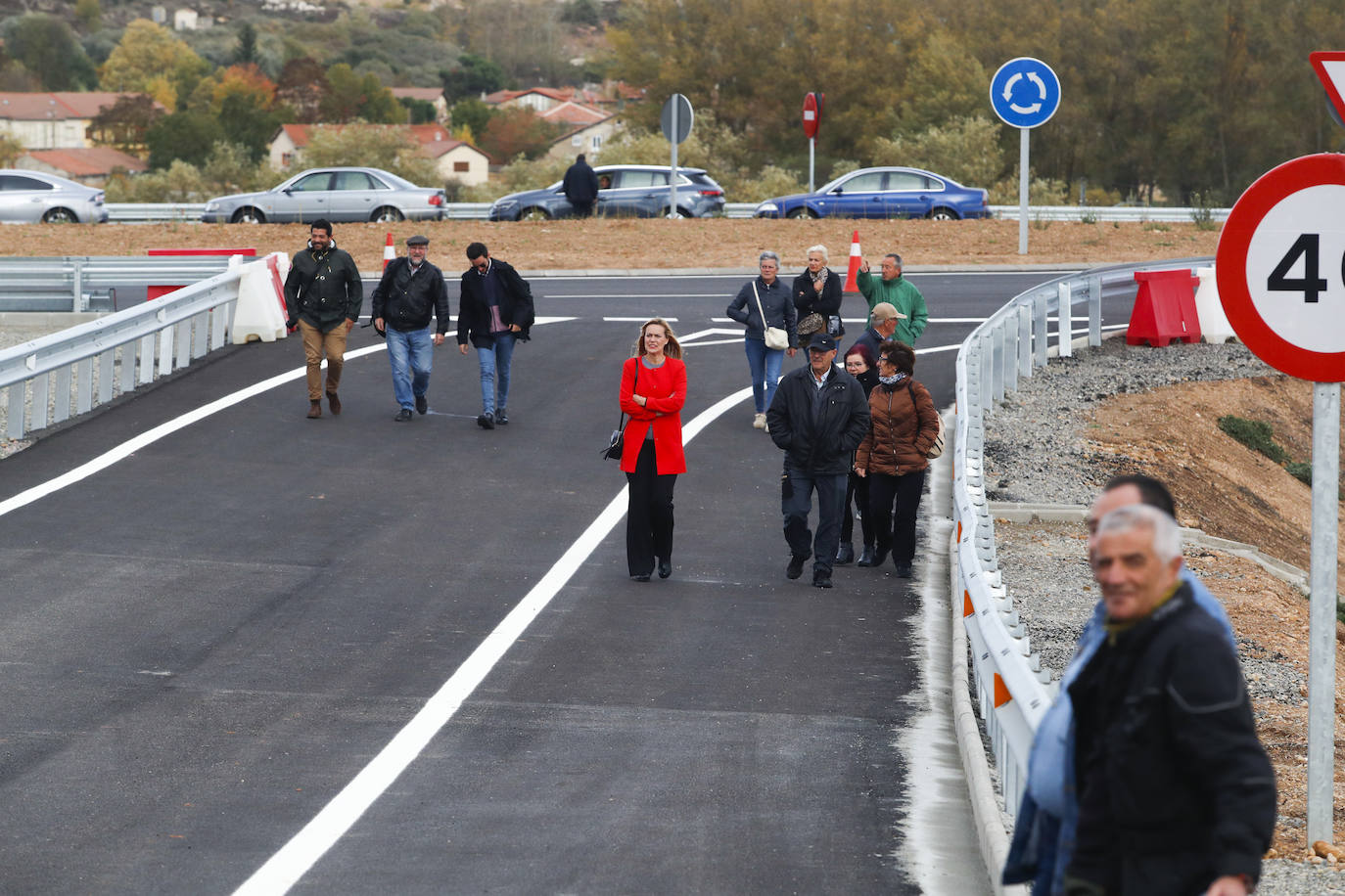 Fotos: La inaguración del enlace de Quintanilla de las Torres, en imágenes