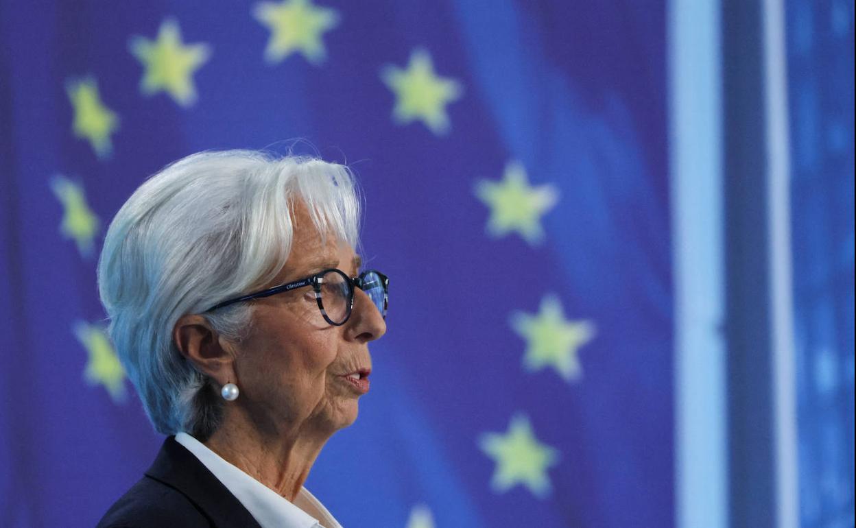 La presidenta del BCE, Christine Lagarde.