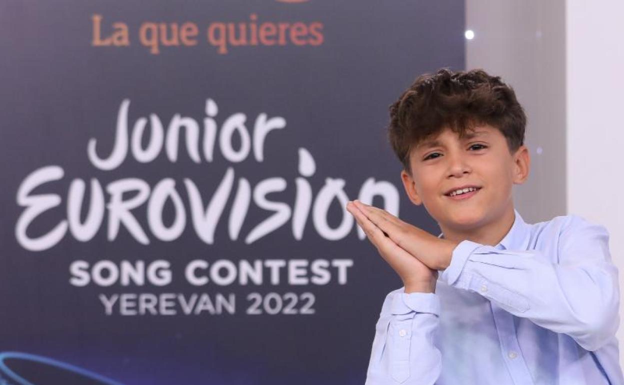 El representante español de Eurovisión Junior. 