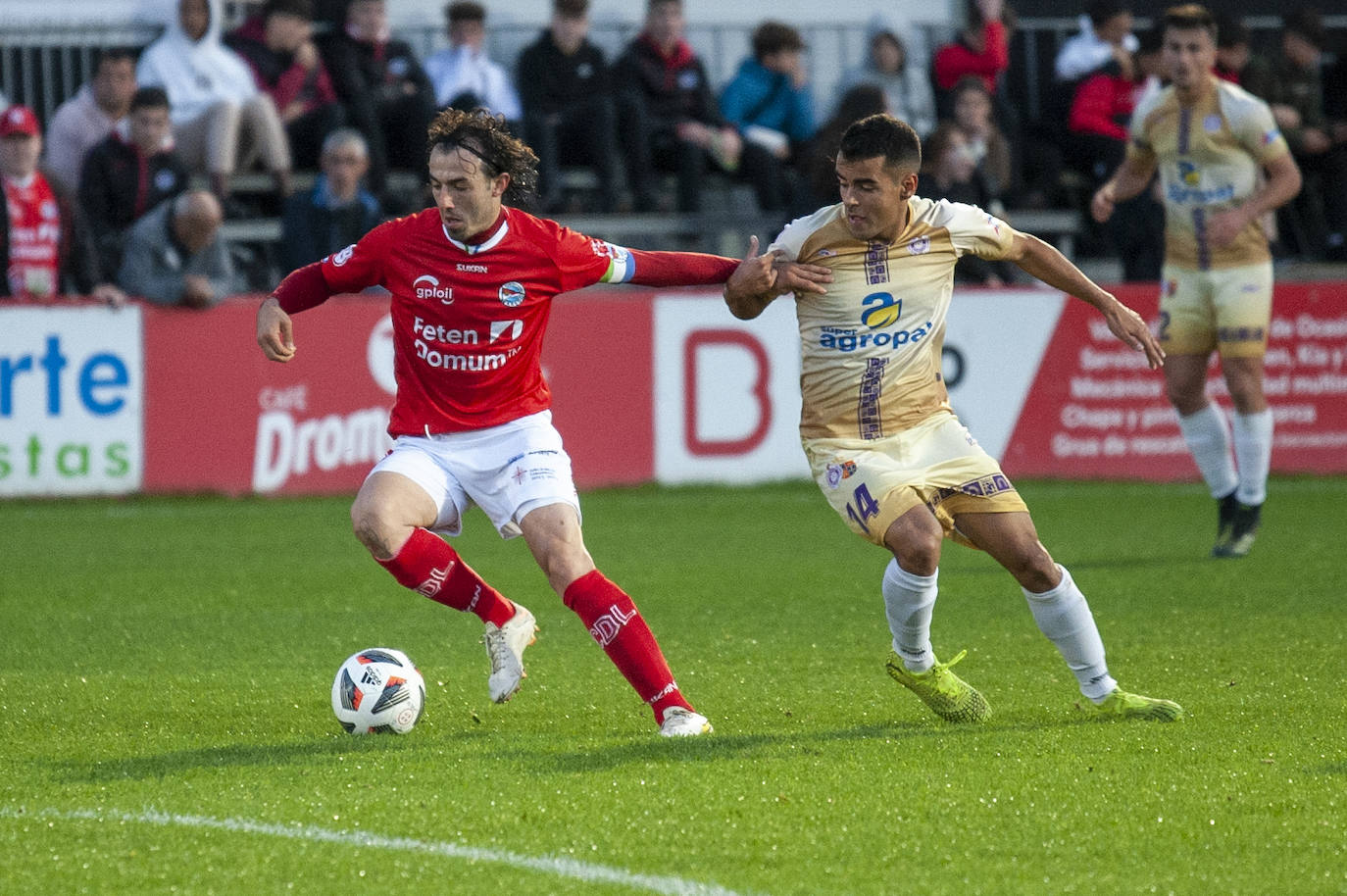 Felipe Peredo, ayer en juego.