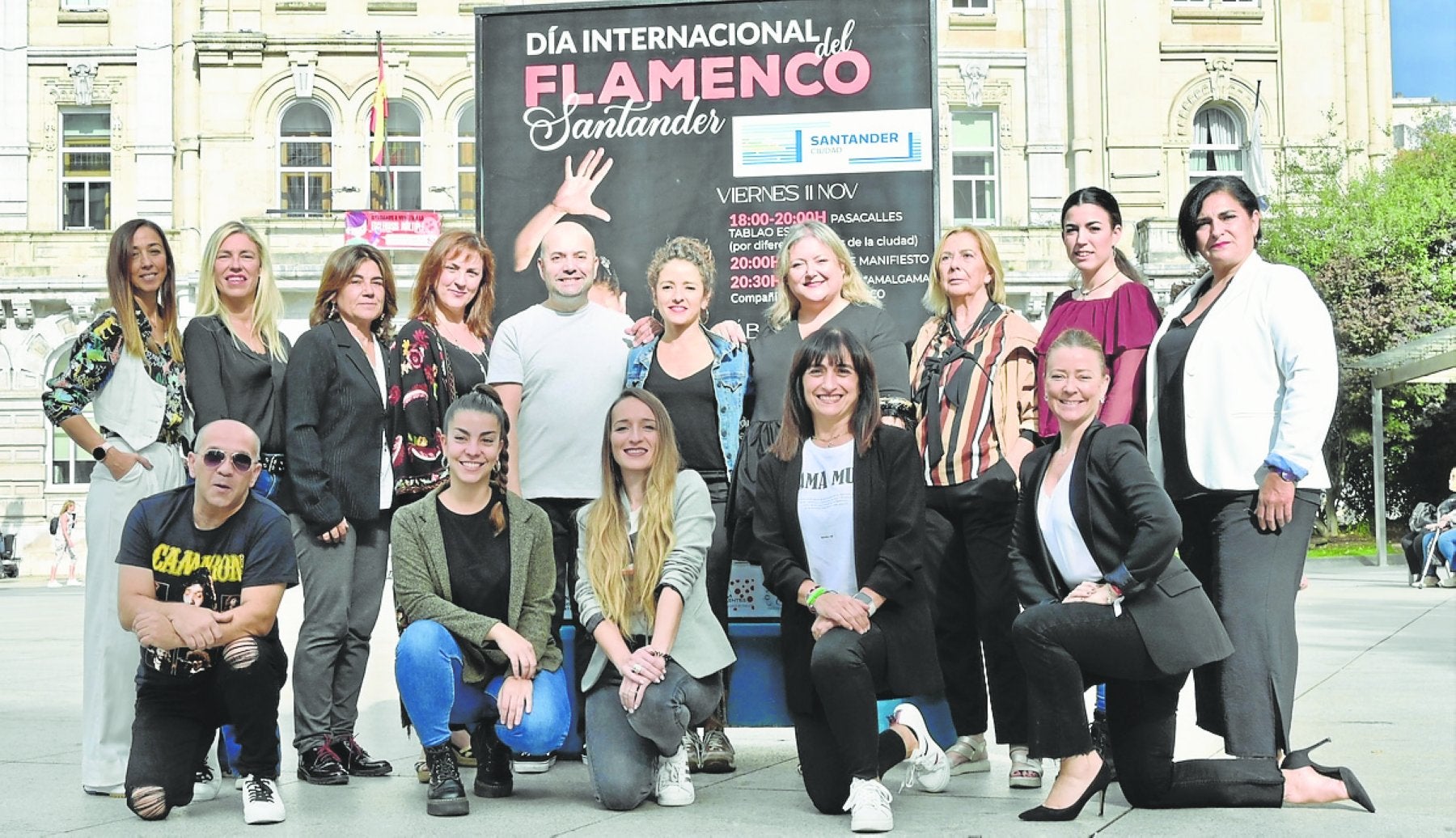 Organizadores, participantes y artífices de este programa especial en torno al flamenco. 