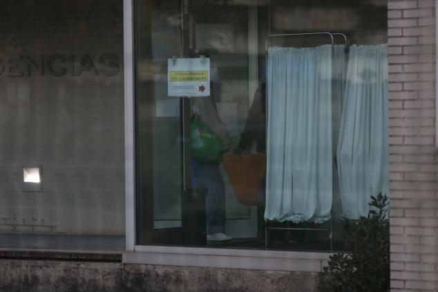 Servicio de urgencias del centro de salud El Sardinero a las ocho de la mañana.