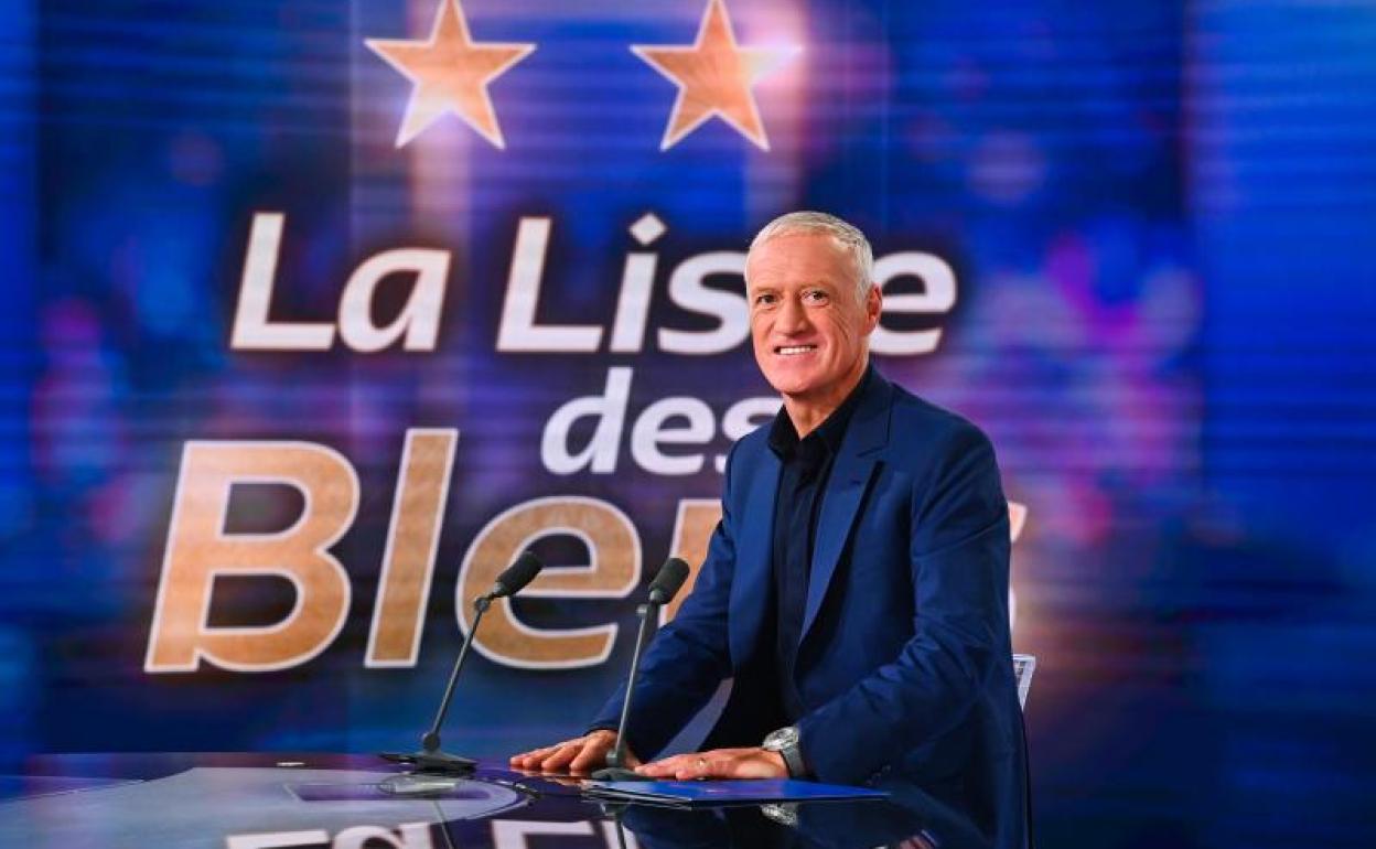 Didier Deschamps, seleccionador de Francia.
