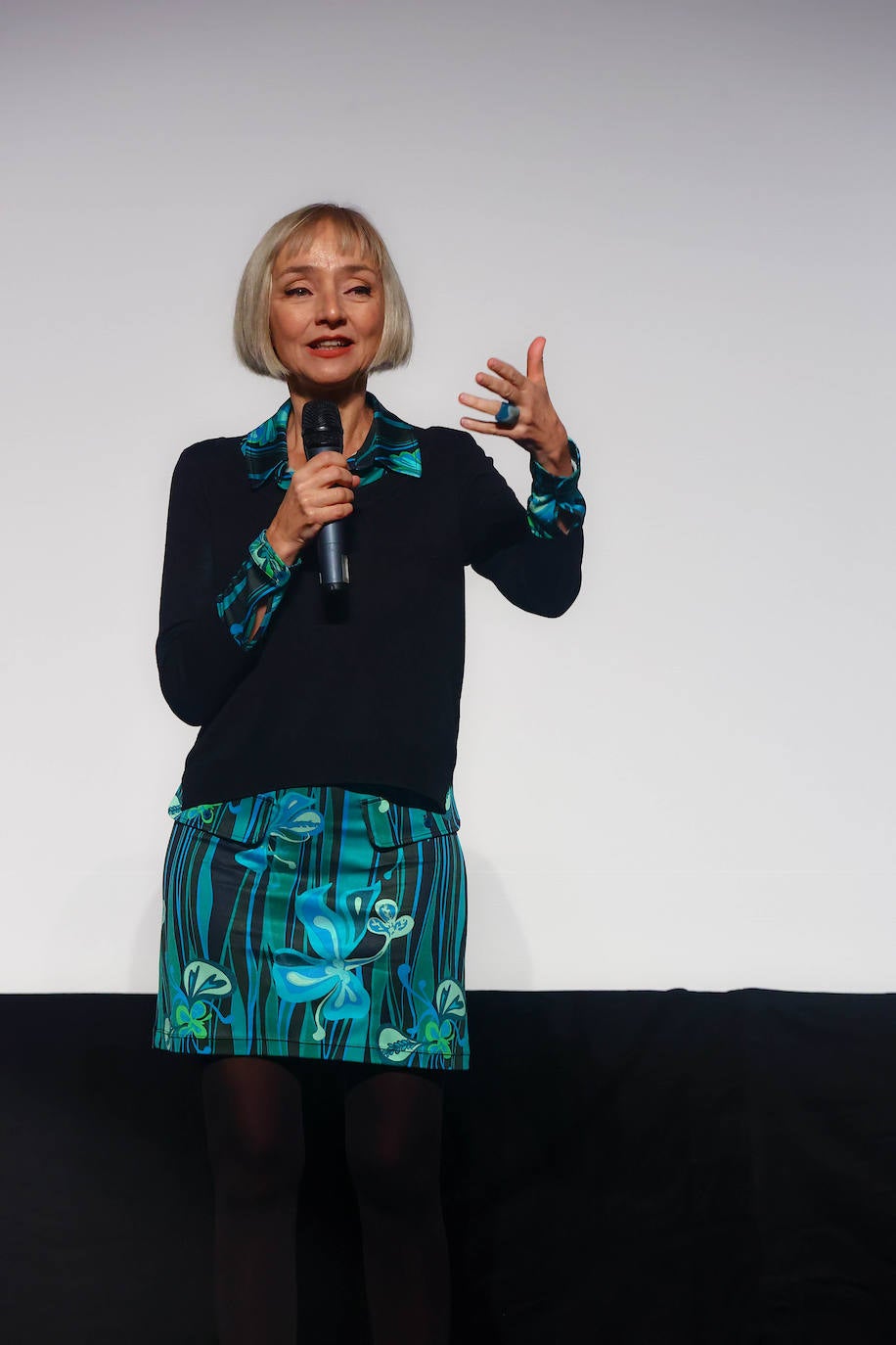 María de Medeiros, en el Festival de Cine de Gijón.