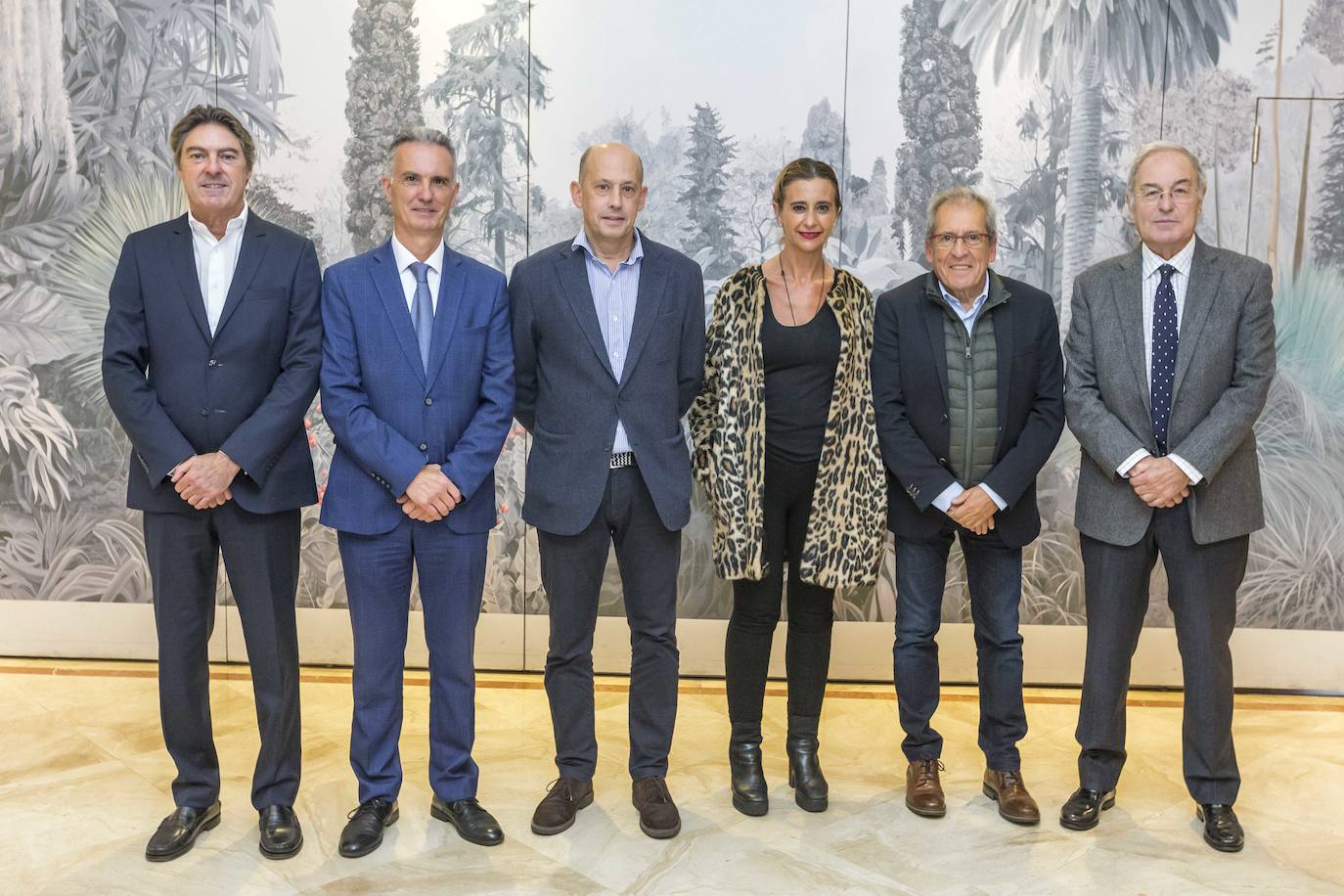 Ignacio Martínez, Víctor González Huergo, Fernando García, Eva Fernández, Víctor Gijón y Alberto Cuartas.