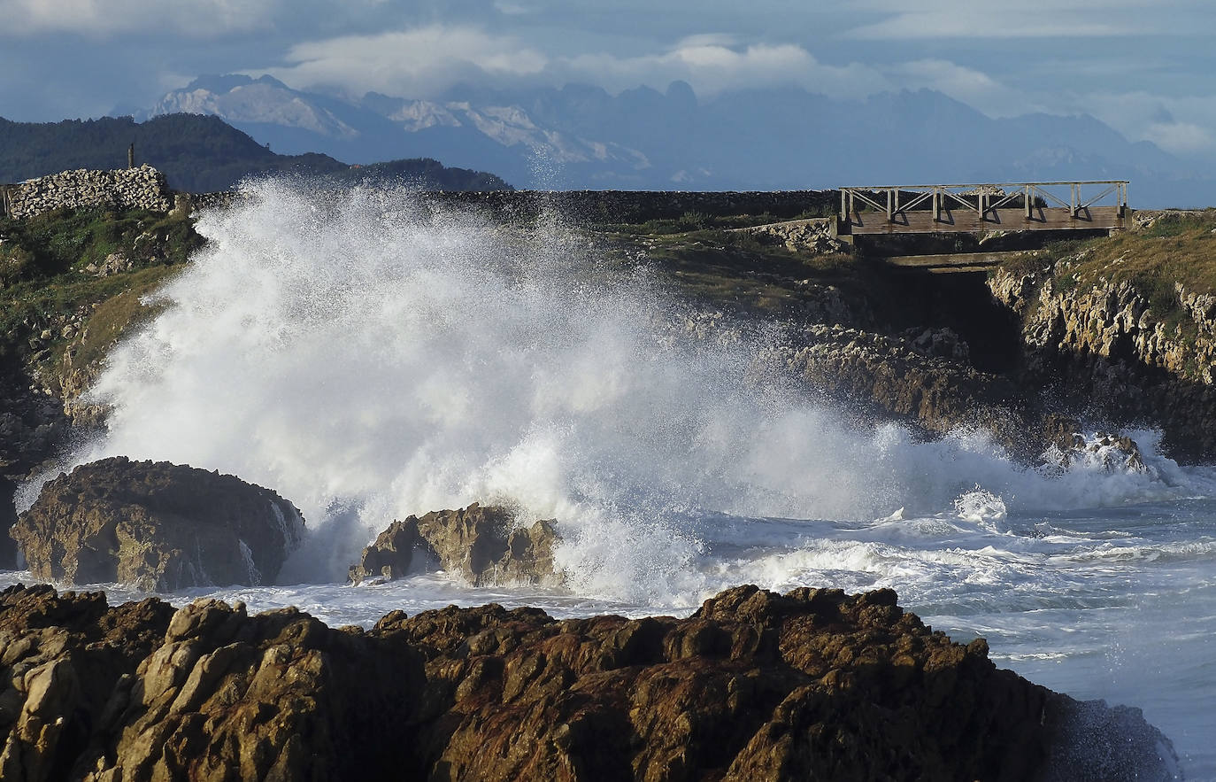 Imágenes en la costa norte de Santander