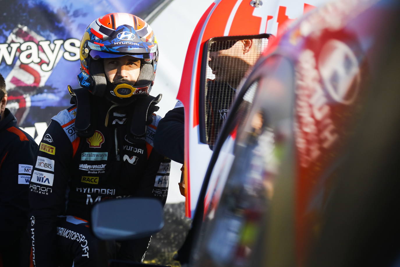 Dani Sordo, en la carrera de campeones celebrada en el Karting La Roca en 2021.