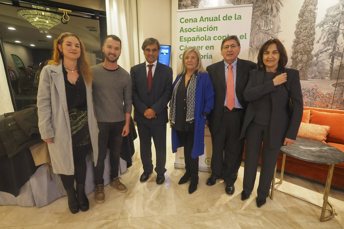 Virginia Meneses, Jorge Polvorinos, José Francisco Díaz, Mar Campo, José Luis Valdezate y Begoña Sánchez.