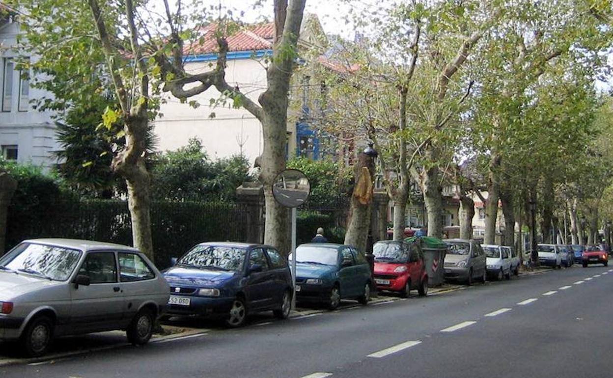 Imagen de archivo del paseo Menéndez Pelayo, donde ocurrieron los hechos.