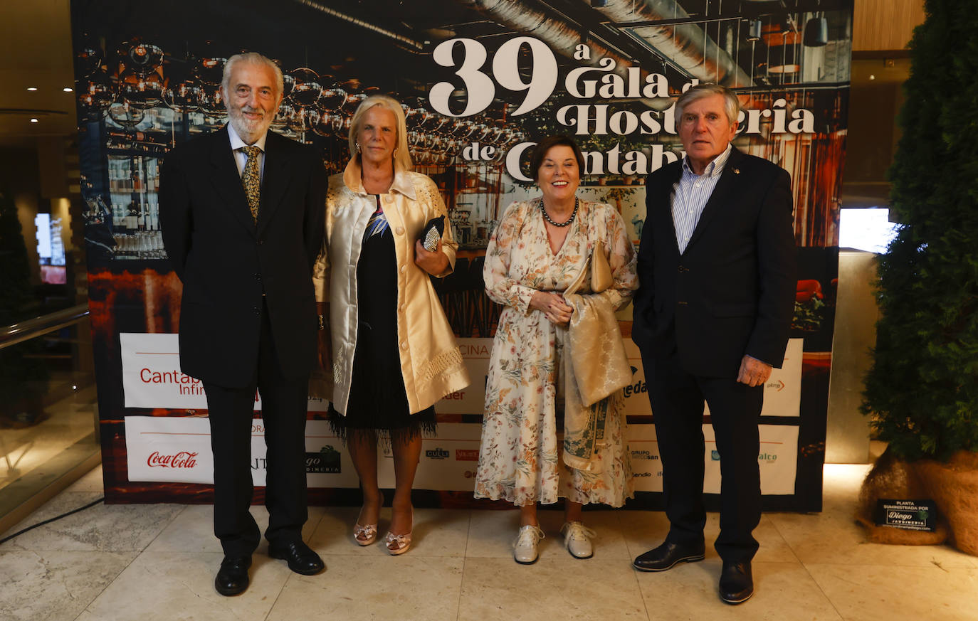 Jesús Veci, Mariló Hontañón, Berna Carral y Juan Ángel Viadero.