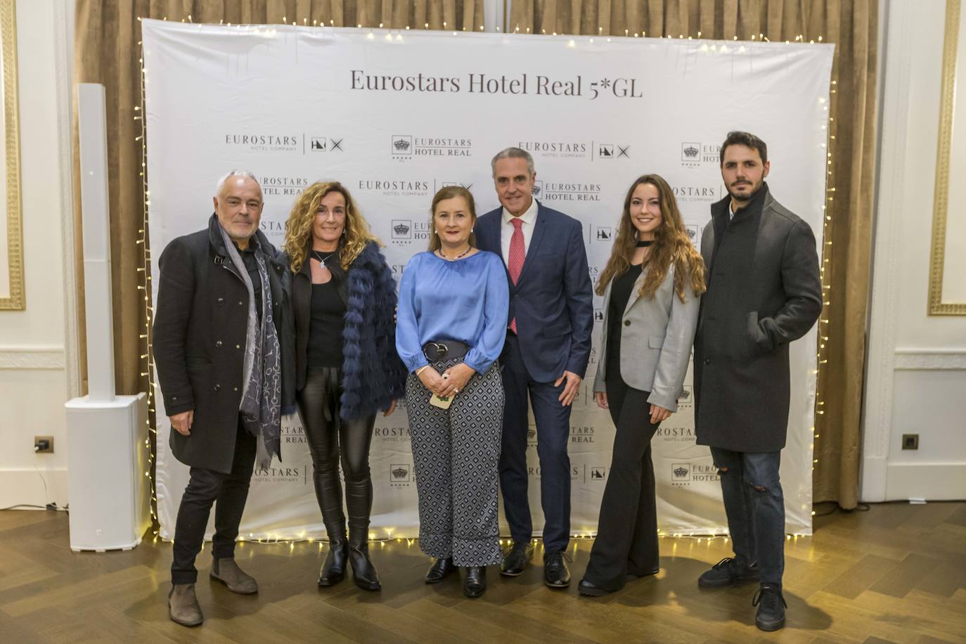 José Emilio Pelayo, Carmen Sánchez, Irene Ortega, Jesús Cervera, Lucía Pelayo y Jonathan Arroyo.