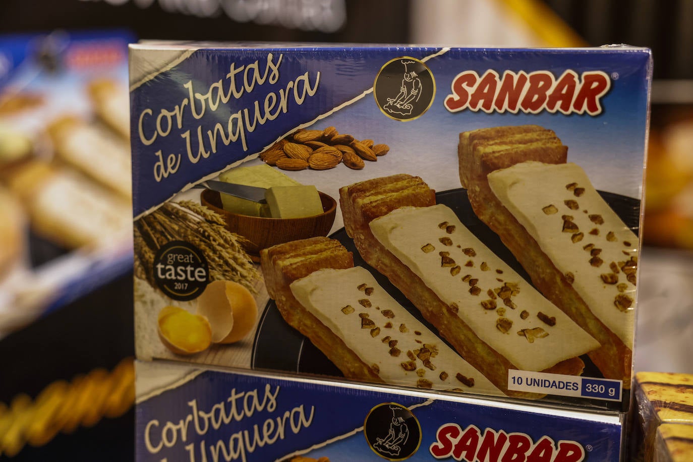 Corbatas de Unquera de Sanbar. Precio: 6 euros 10 unidades (330 gramos).