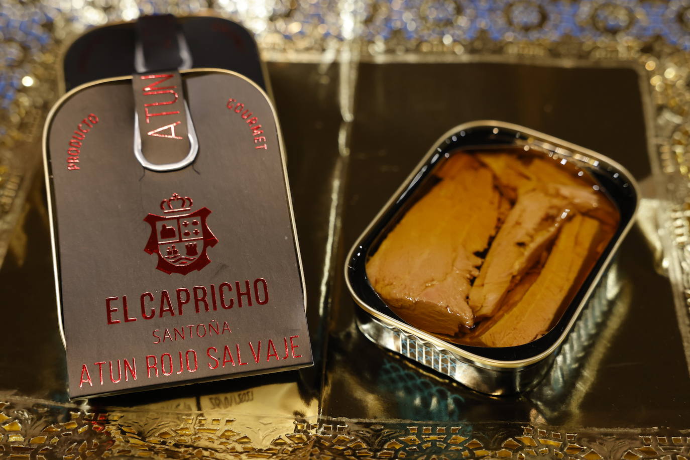 Atún rojo salvaje de Santoña de Conservas El Capricho. Precio: 6 euros la unidad.